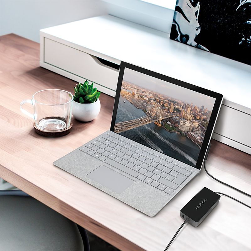 Logilink PA0197 Surface Laptop Charger Black