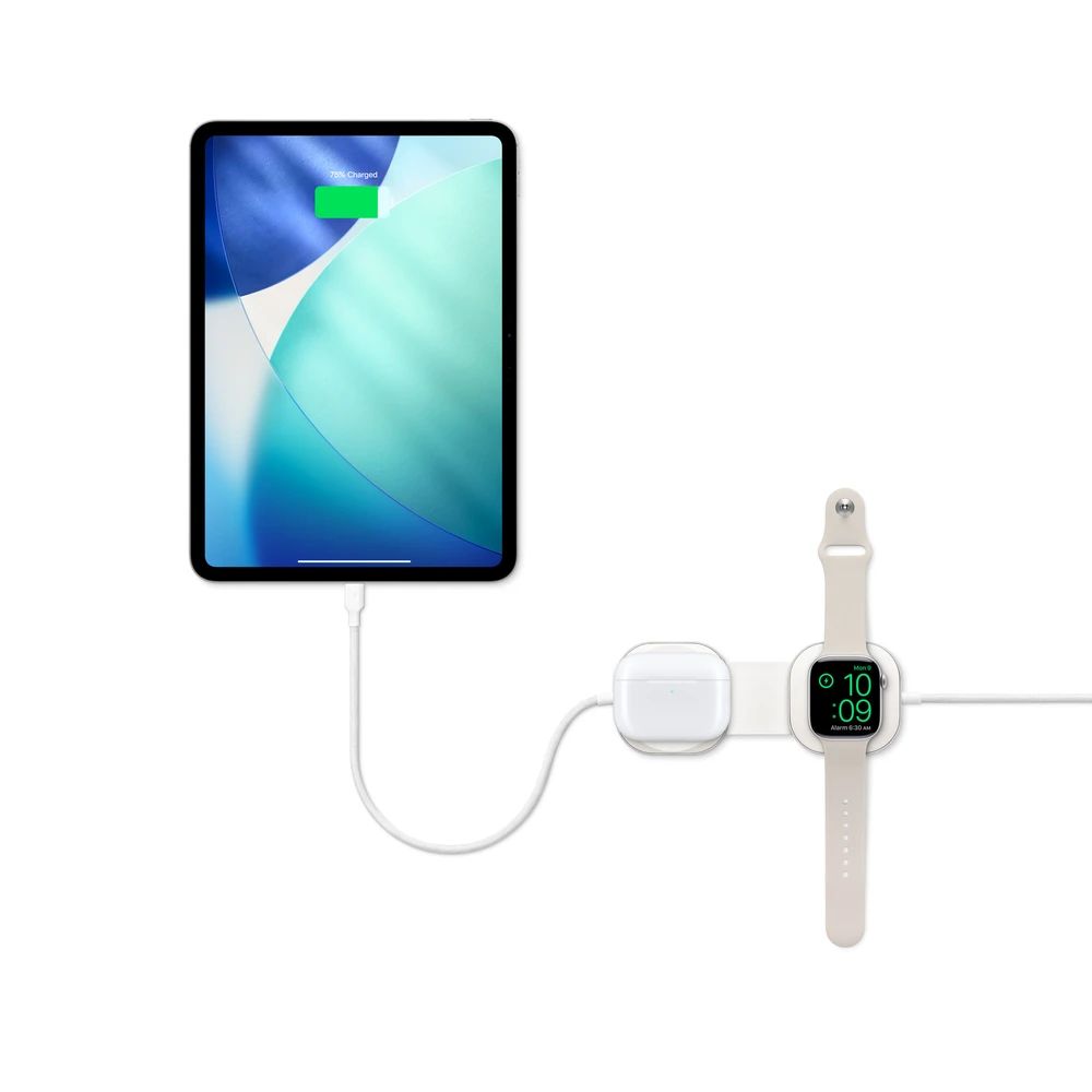 Zens Pro 3 USB C-C Charging Cable 1,5m White
