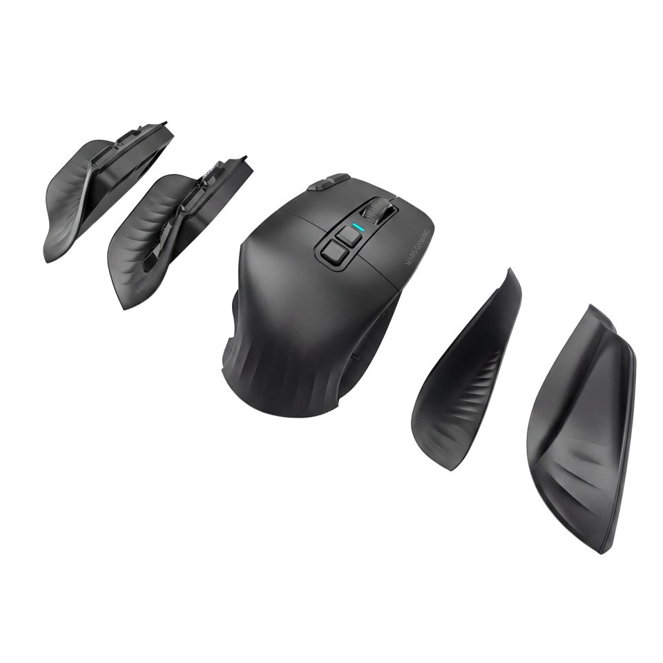 Mars Gaming MMW-HEX16 Gaming Wireless Bluetooth Mouse Black
