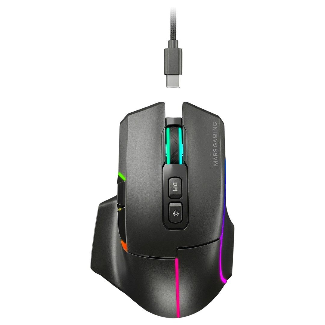 Mars Gaming MMW-VECTOR Gaming Wireless Bluetooth Mouse Black