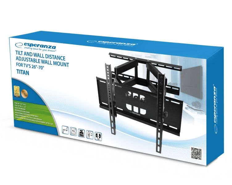 Esperanza ERW012 Titan TV Wall Mount 26