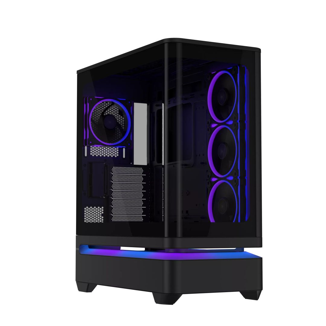 Asus Prime AP304 ARGB Tempered Glass Black