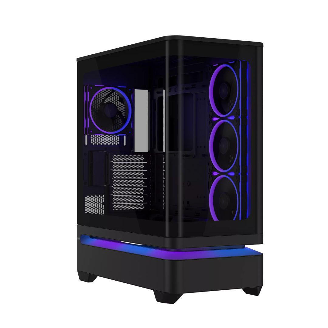 Asus Prime AP304 ARGB Tempered Glass Black