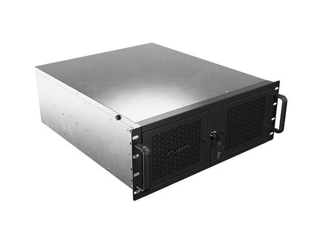Lanberg SC01-5204-12B Rackszekrénybe szerelhető Ház Black