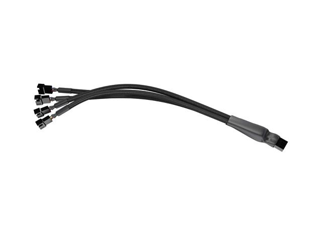 Lanberg SC01-5204-12B Rackszekrénybe szerelhető Ház Black