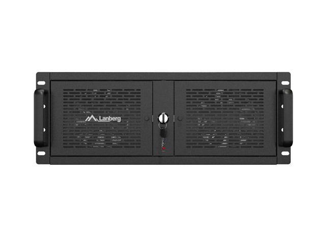 Lanberg SC01-5204-12B Rackszekrénybe szerelhető Ház Black