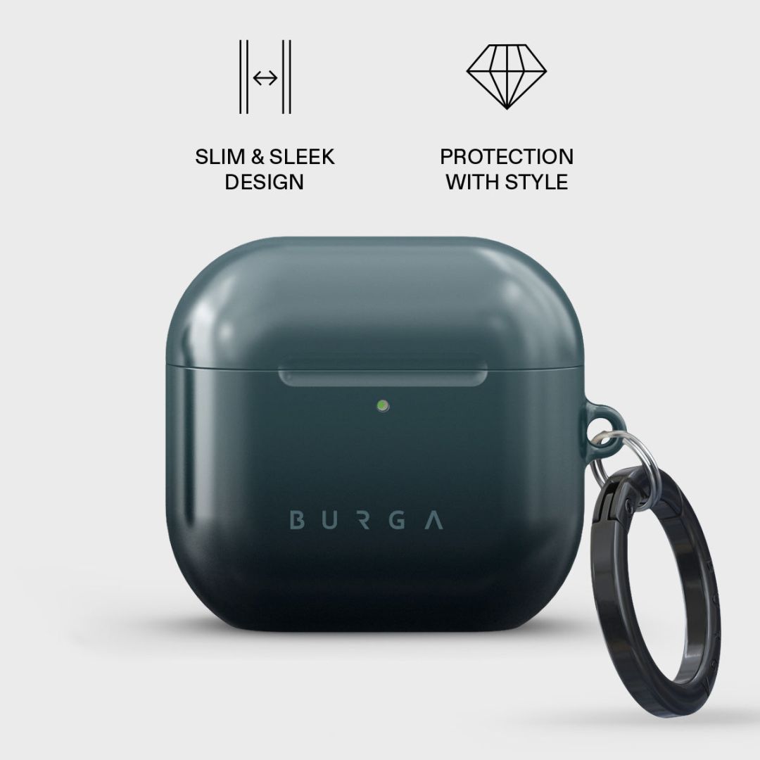 Burga Airpods Case for Airpods 4 Black Hole