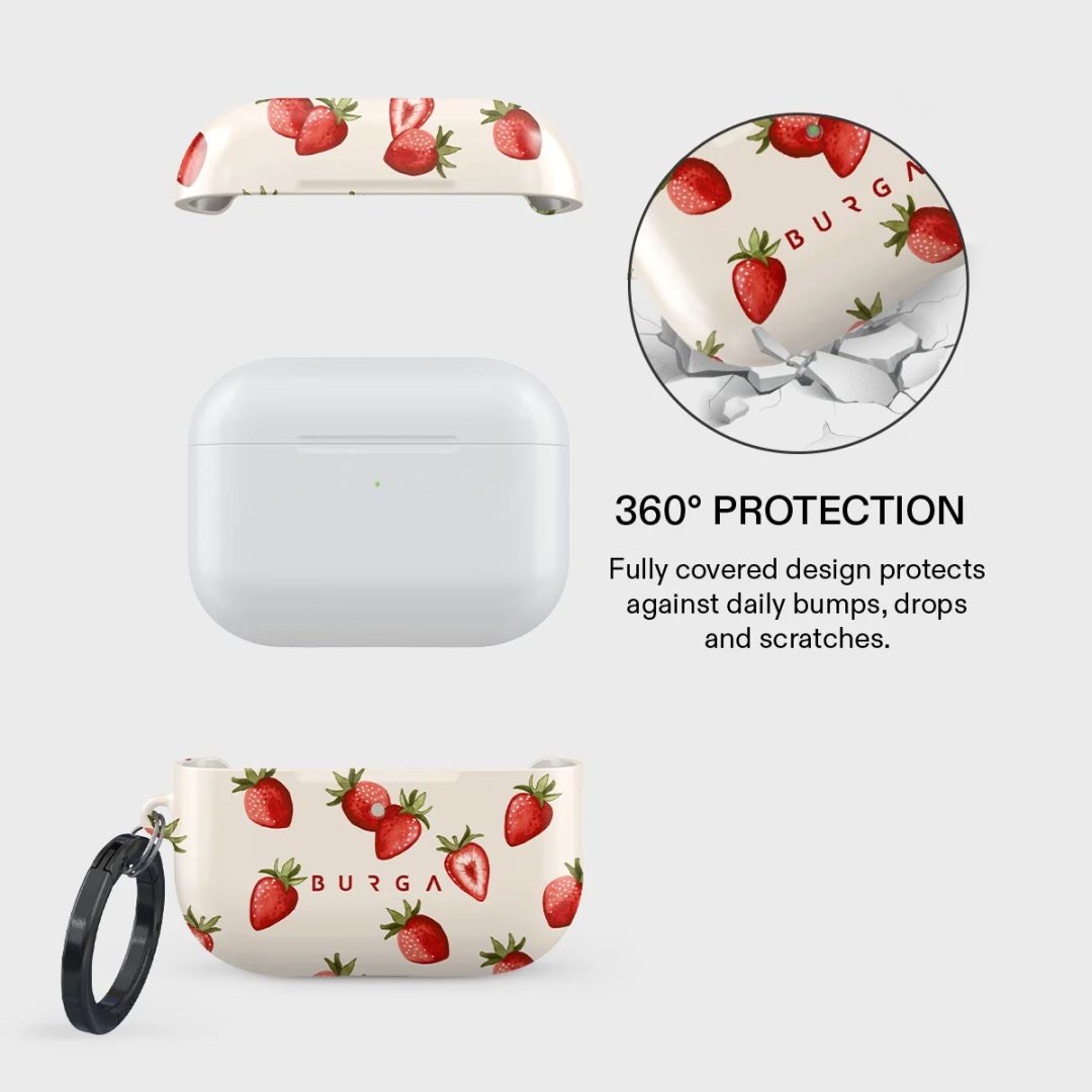 Burga Airpods Case for Airpods Pro 3 Freshly Picked