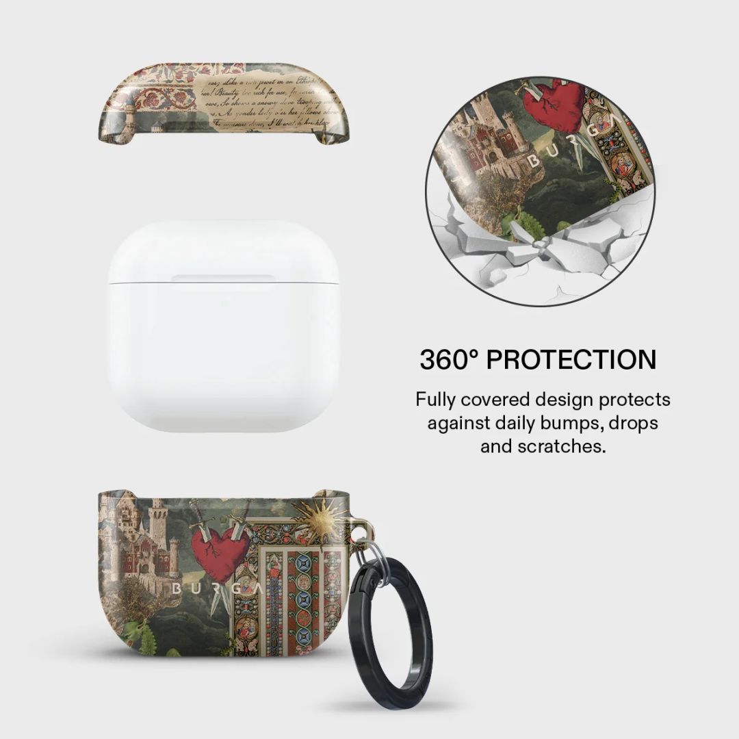 Burga Airpods Case for Airpods 4 Oath