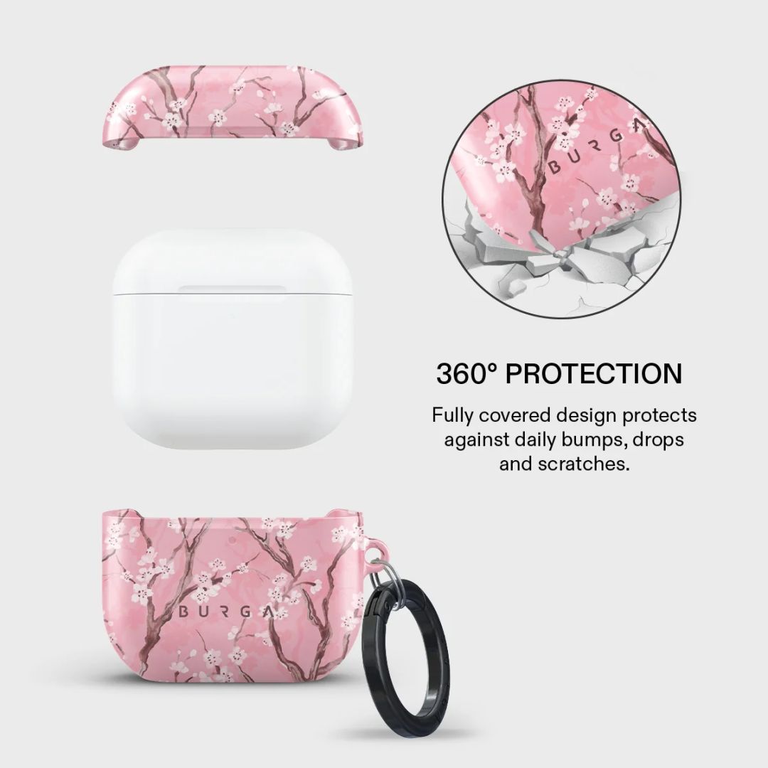 Burga Airpods Case for Airpods 4 Sakura