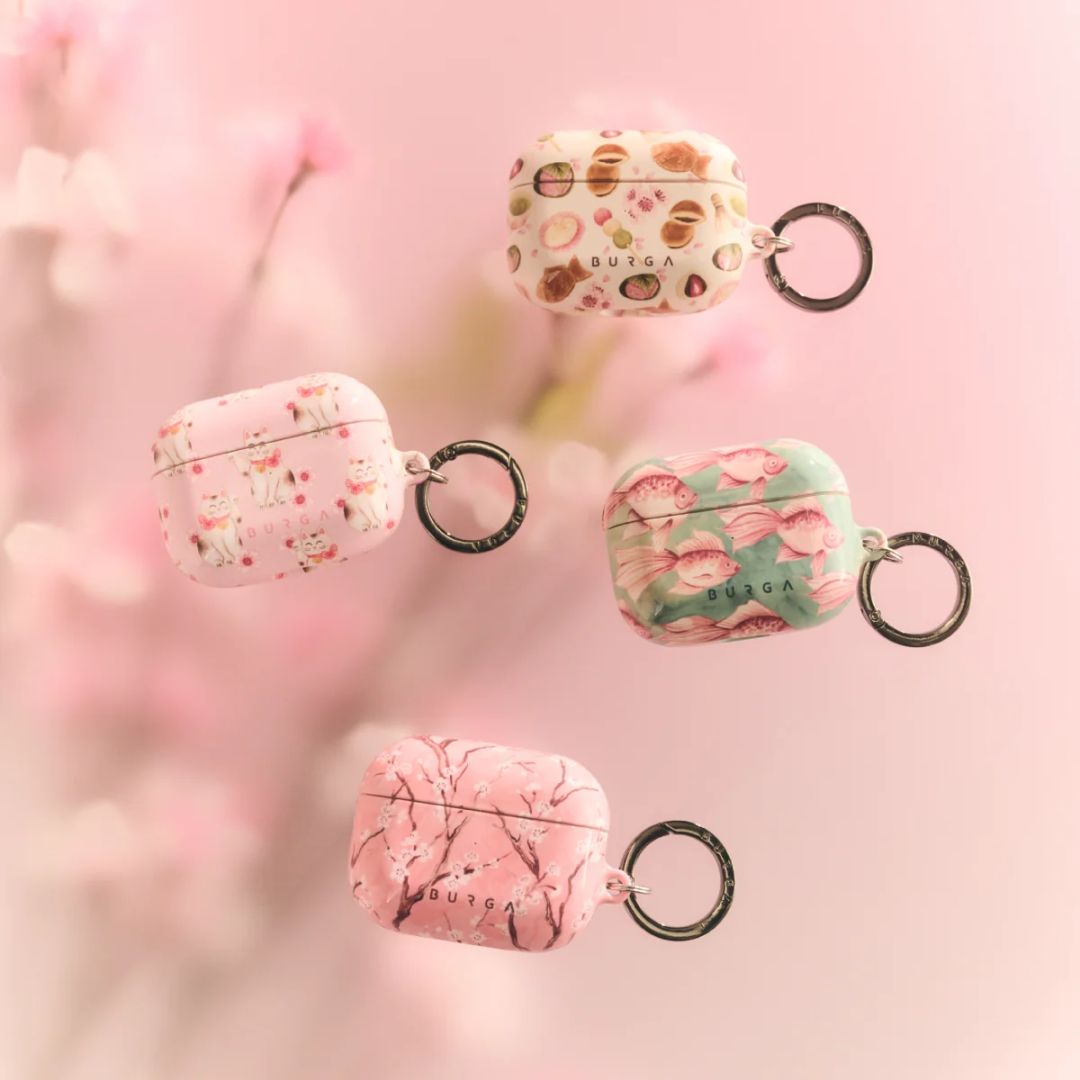 Burga Airpods Case for Airpods 4 Sakura