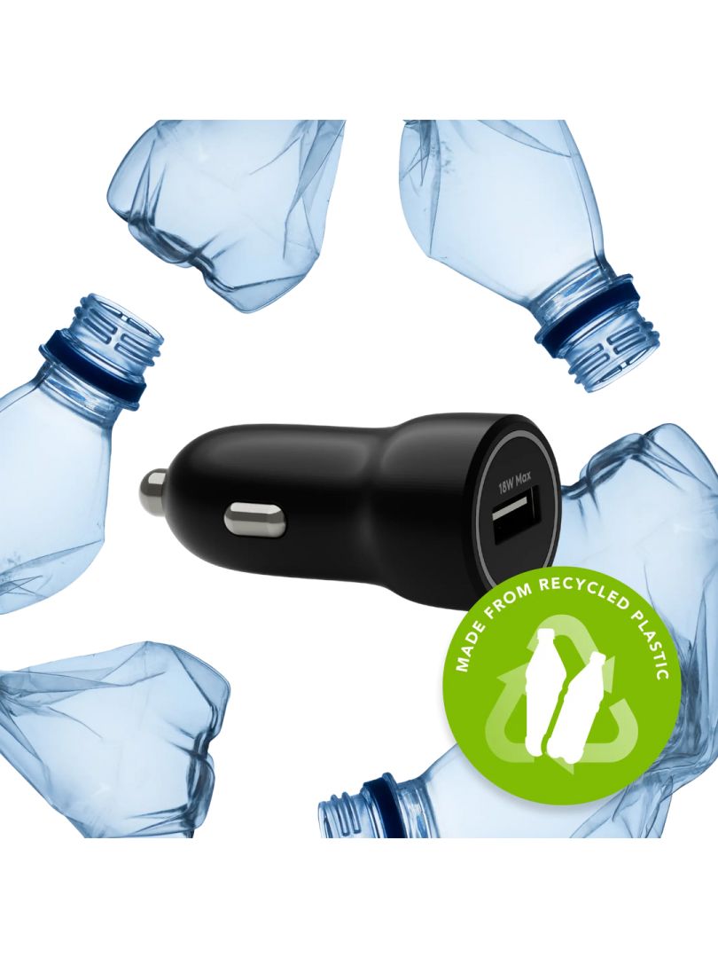 dbramante1928 re-charge Car Charger USB-A 18W Black
