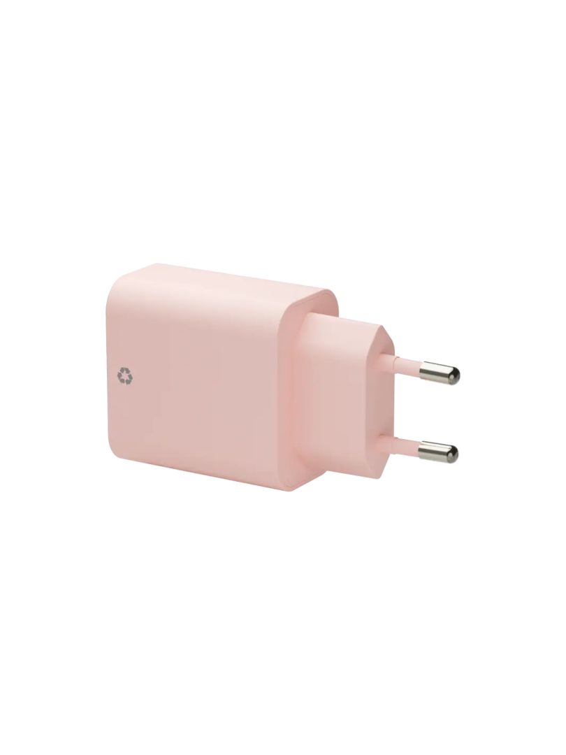 dbramante1928 re-charge EU Wall Charger USB-C 20W+USB-A 18W Pink