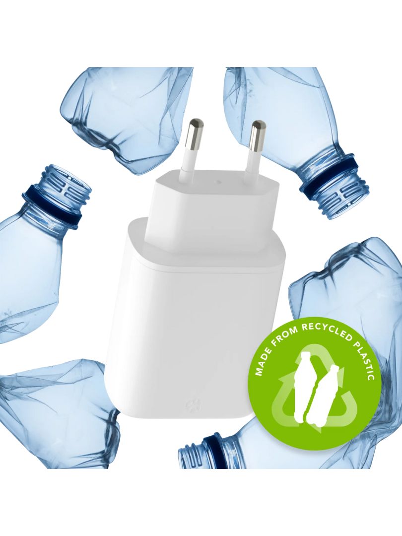 dbramante1928 re-charge Pro EU Wall Charger 2x USB-C 20W White