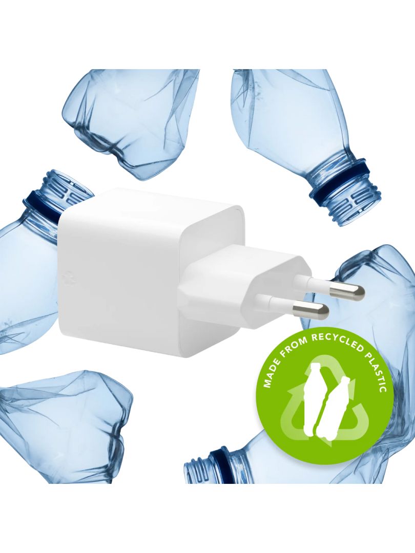 dbramante1928 re-charge Pro EU Wall Charger USB-C 30W+USB-A 18W White