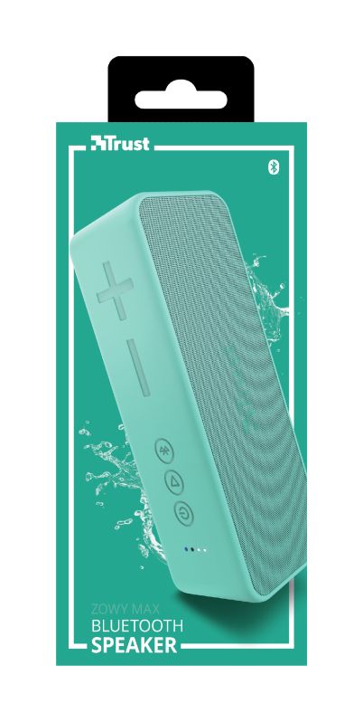 Trust Zowy Max Stylish Bluetooth Wireless Speaker Mint