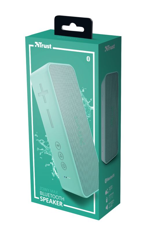 Trust Zowy Max Stylish Bluetooth Wireless Speaker Mint