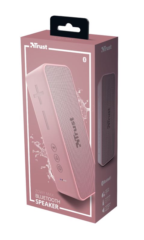 Trust Zowy Max Stylish Bluetooth Wireless Speaker Pink