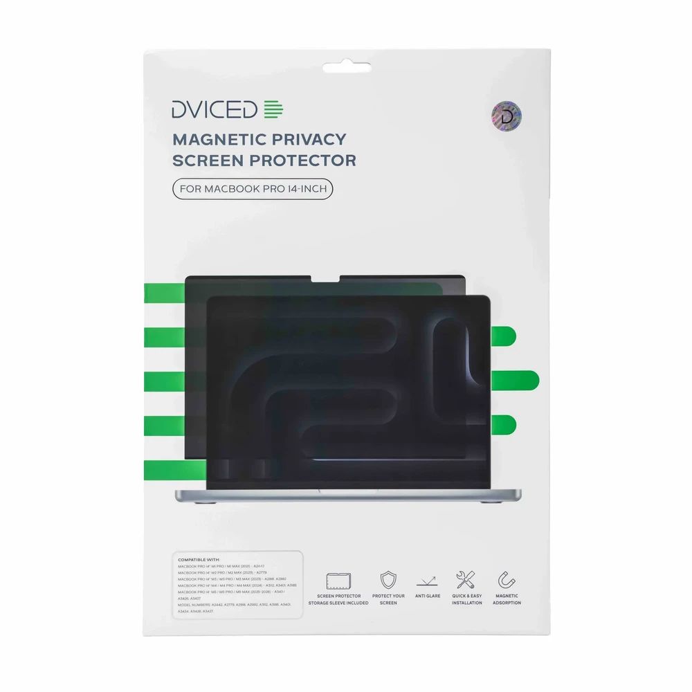 Dviced Magnetic Privacy Screen Protector for MacBook Air 13,6
