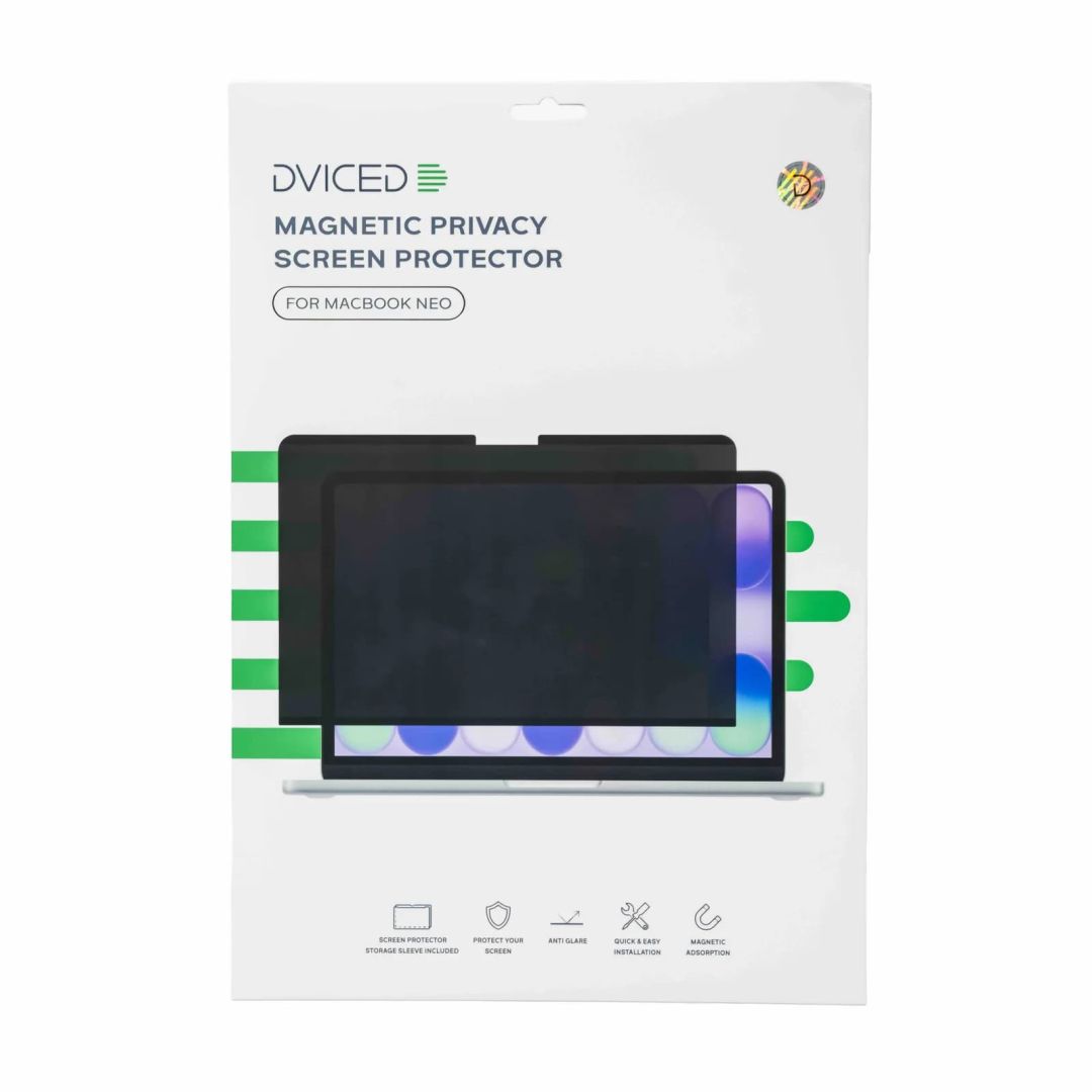Dviced Magnetic Privacy Screen Protector for MacBook Neo