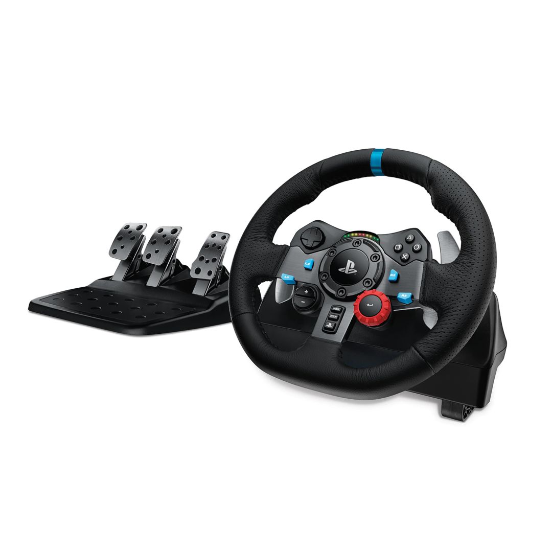 Logitech G29 Driving Force USB Kormány Black (PS4/PS5/PC) + G321 Headset