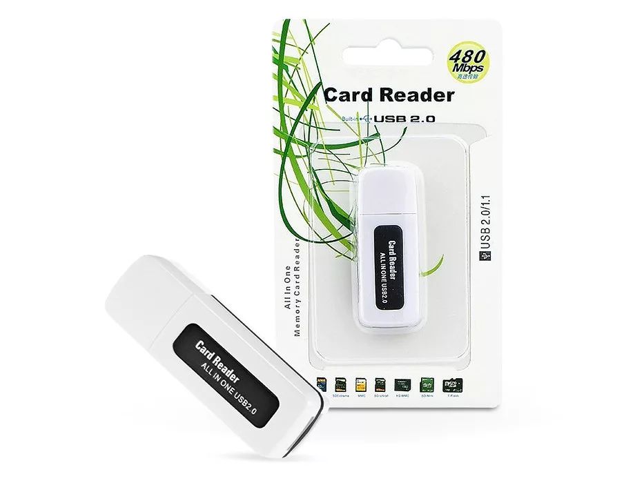 Haffner PT-6630 USB2.0 Card Reader White