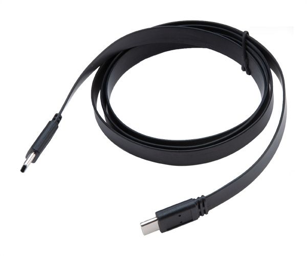 Akasa Super slim USB 3.1 Gen 2 Type-C to Type-C cable 1m supports 4K and fast charging