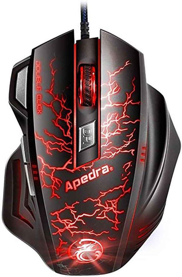 Apedra A7 Gamer Black/Red