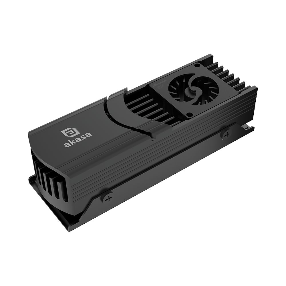 Akasa Gecko Pro LX Active Cooling for M.2 NVMe PCIe 5.0