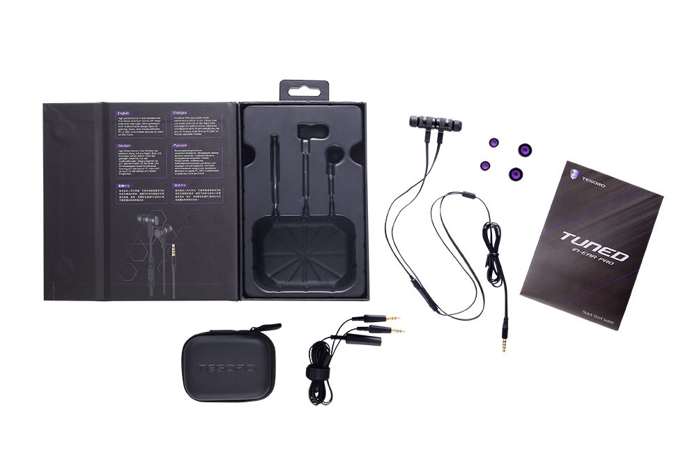 Tesoro Tuned In-Ear Pro Headset Black