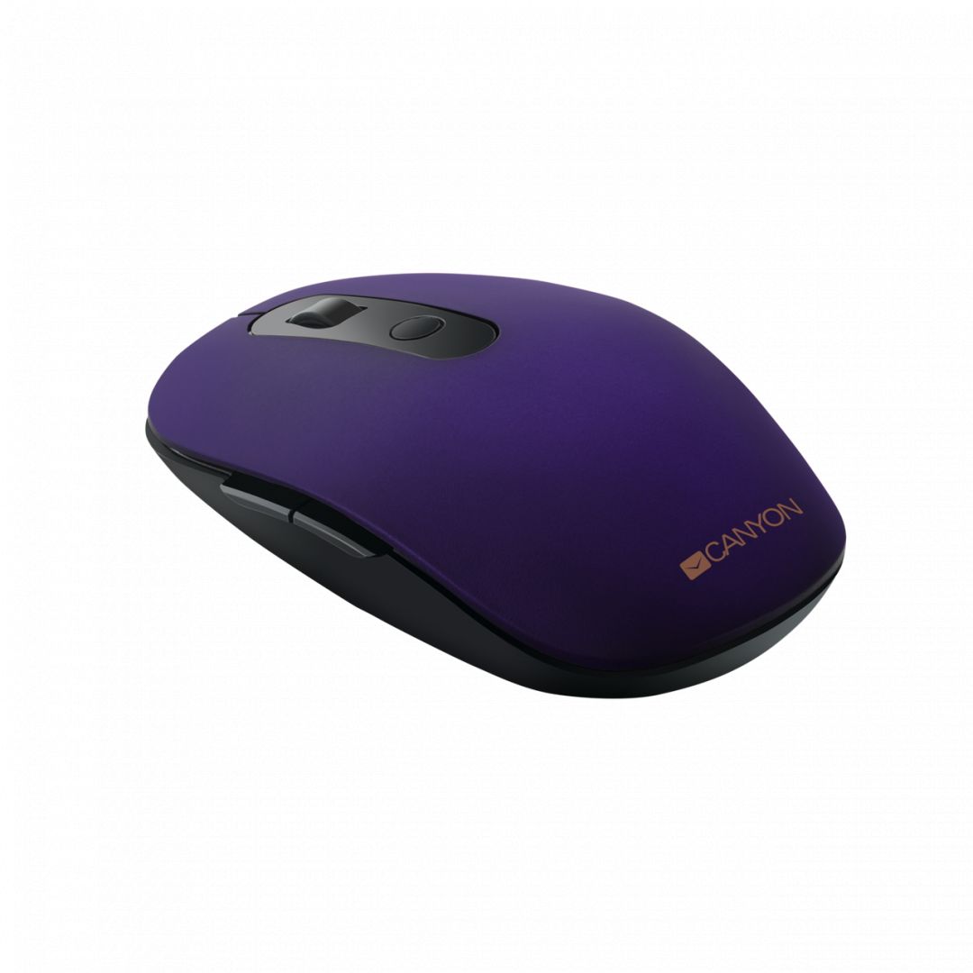 Canyon CNS-CMSW09V Dual-mode Wireless Bluetooth mouse Violet