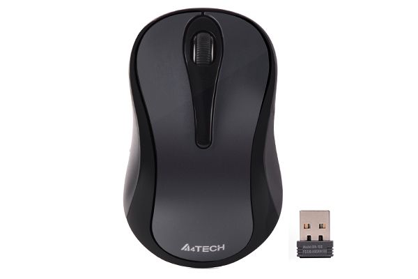 A4-Tech G3-280N Wireless Mouse Glossy Grey