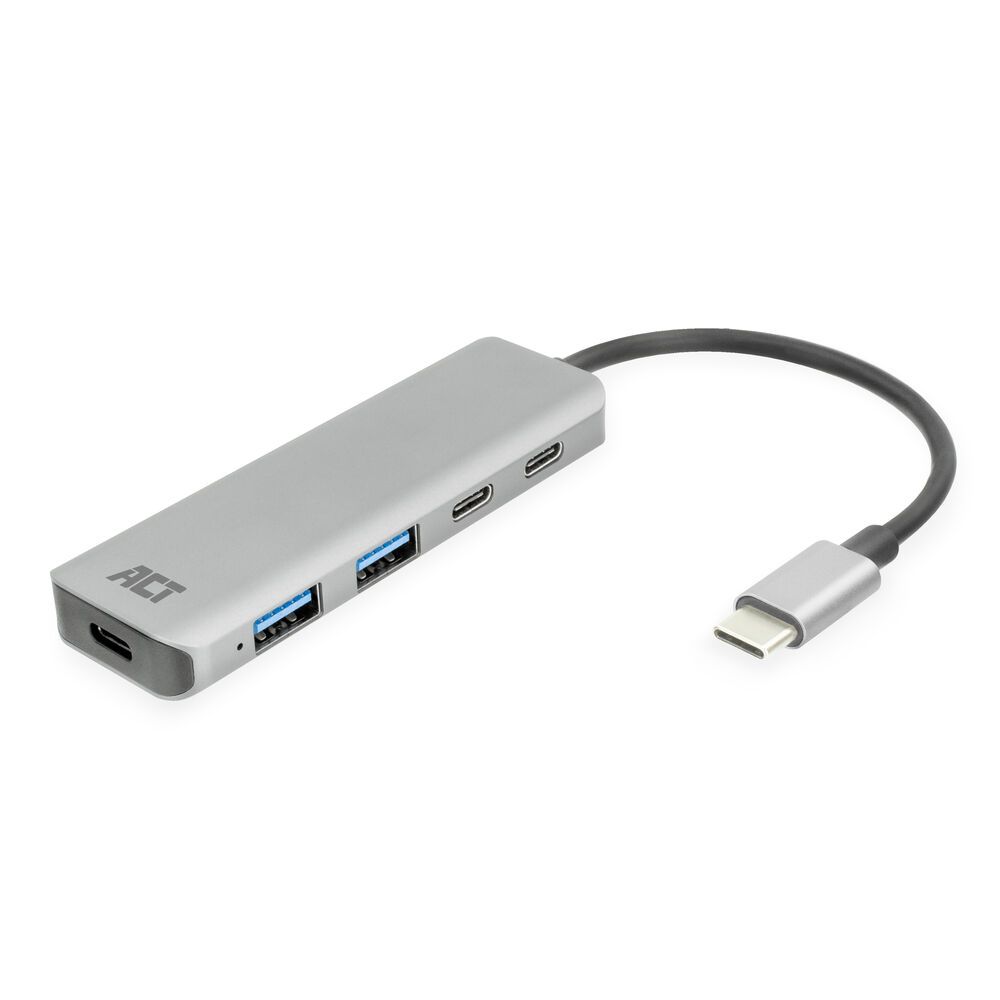 ACT AC7072 4-portos USB3.0 HUB Grey