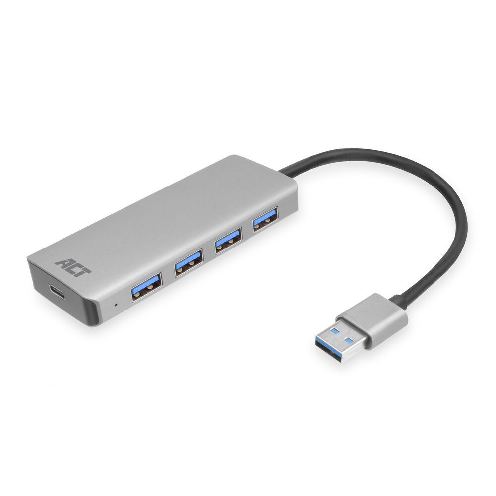 ACT AC6121 4-portos USB3.0 HUB Grey