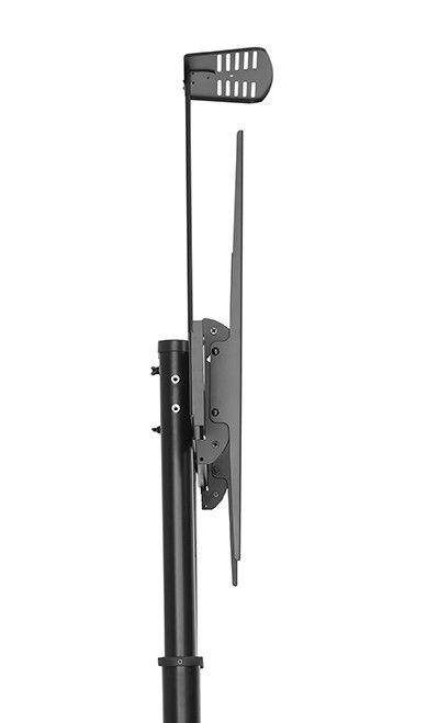 Gembird TVS-100T-02 Height adjustable TV floor stand with caster wheels 60