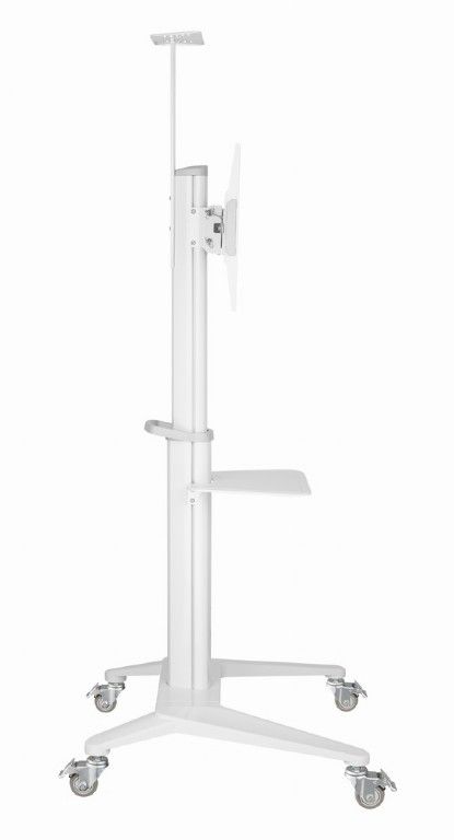 Gembird TVS-70T-02-W Aluminum TV floor stand with caster wheels 37