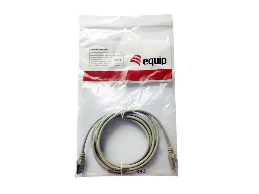 EQuip CAT6 S-FTP Patch Cable 15m Grey