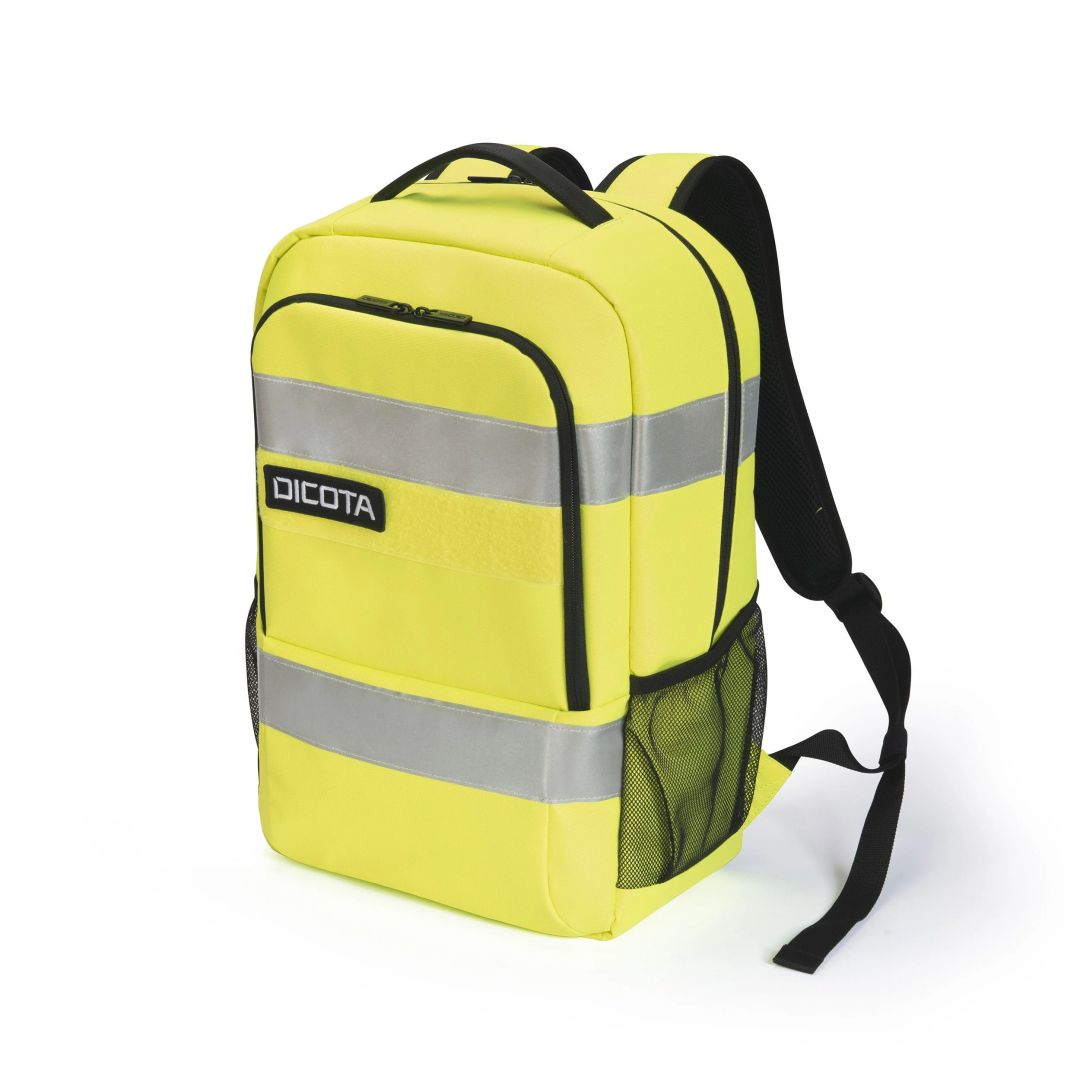 Dicota Backpack Hi-Vis Base 24 litres Yellow