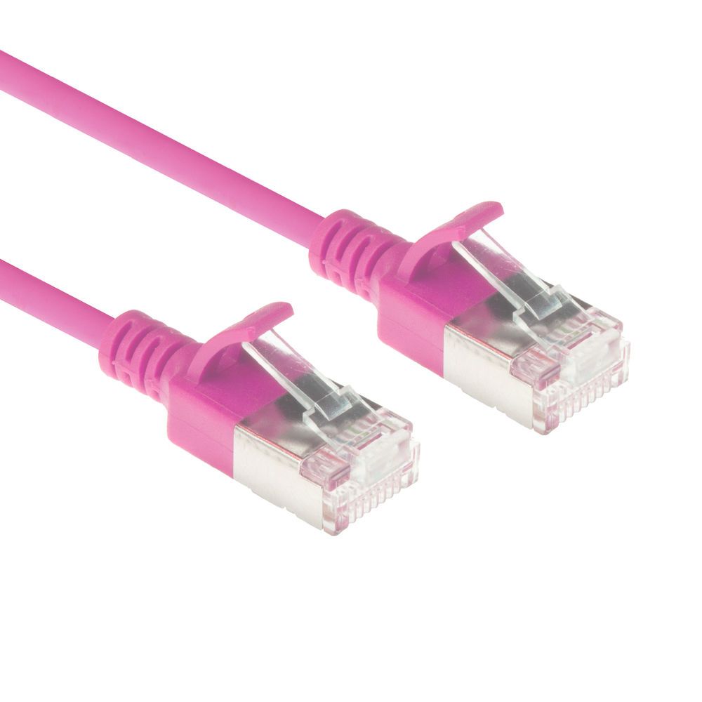 ACT ACT CAT6A U-FTP Patch Cable 3m Pink