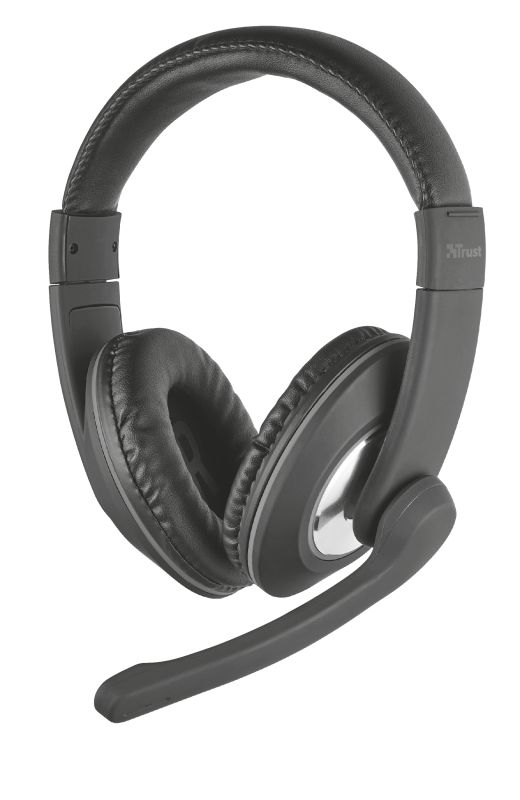 Trust Reno Headset for PC and laptop Black