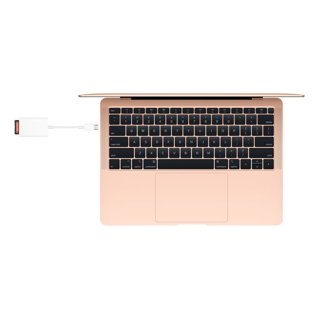 Apple USB-C to SD Card Adapter White
