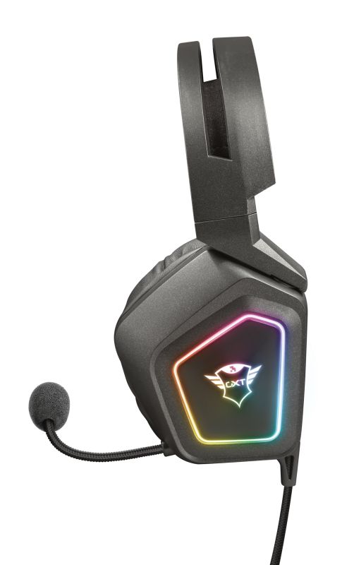 Trust GXT 450 Blizz RGB 7.1 Surround Gaming Headset Black