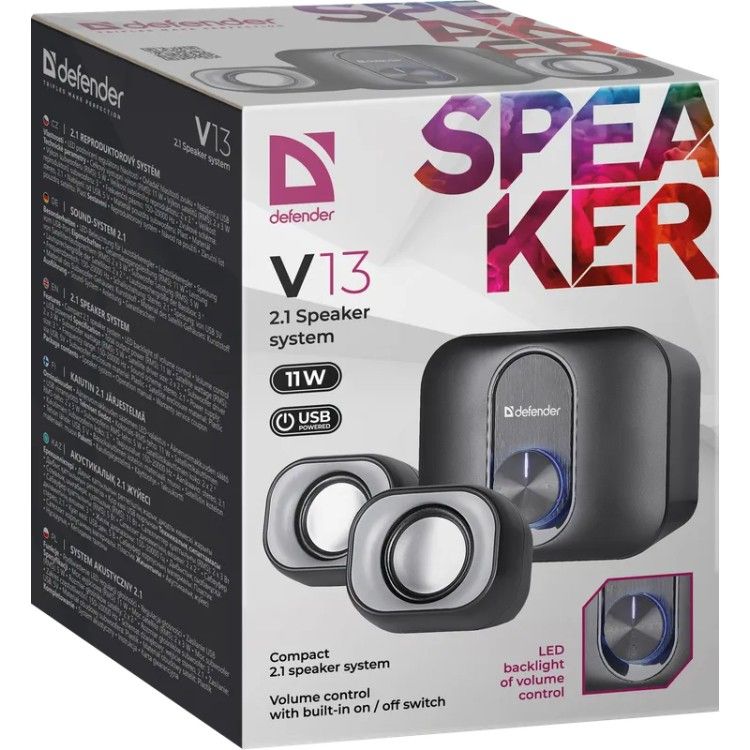 Defender V13 2.1 Speaker Black