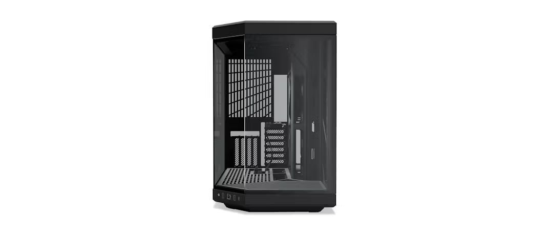 HYTE Y70 Tempered Glass Pitch Black
