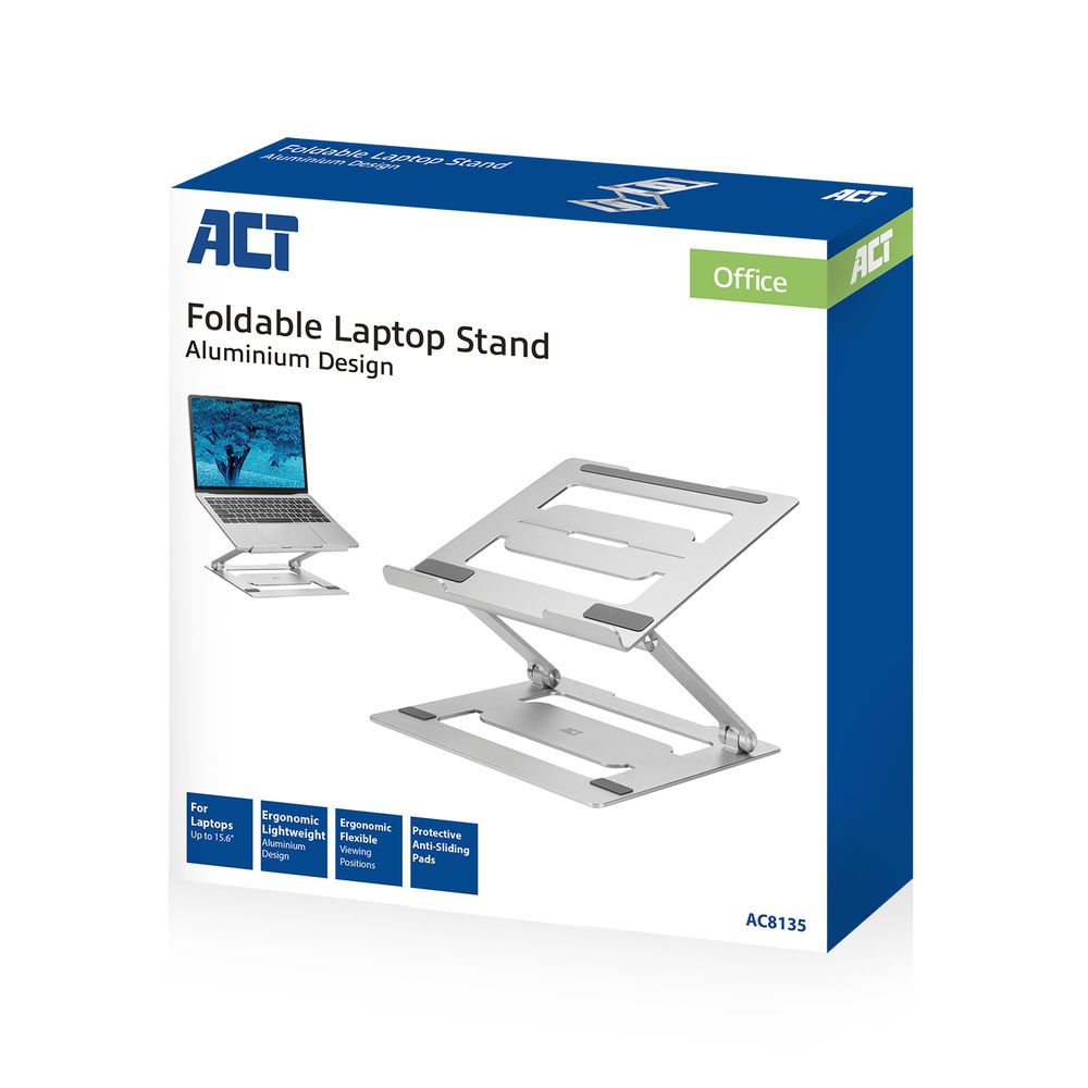 ACT AC8135 Összecsukható alumínium laptopállvány
