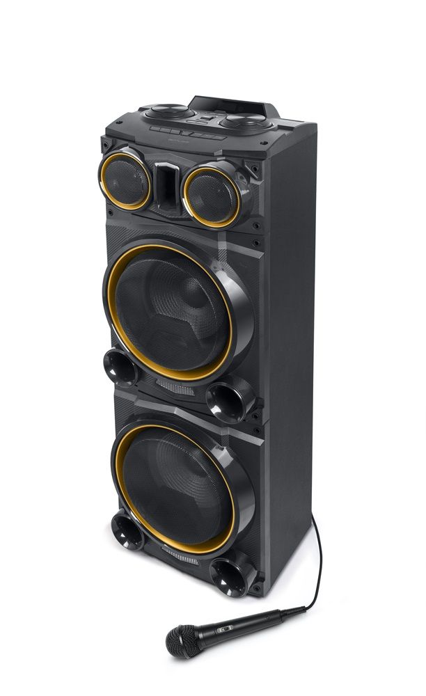 Muse M-1988 DJ Bluetooth Party Box Speaker Black