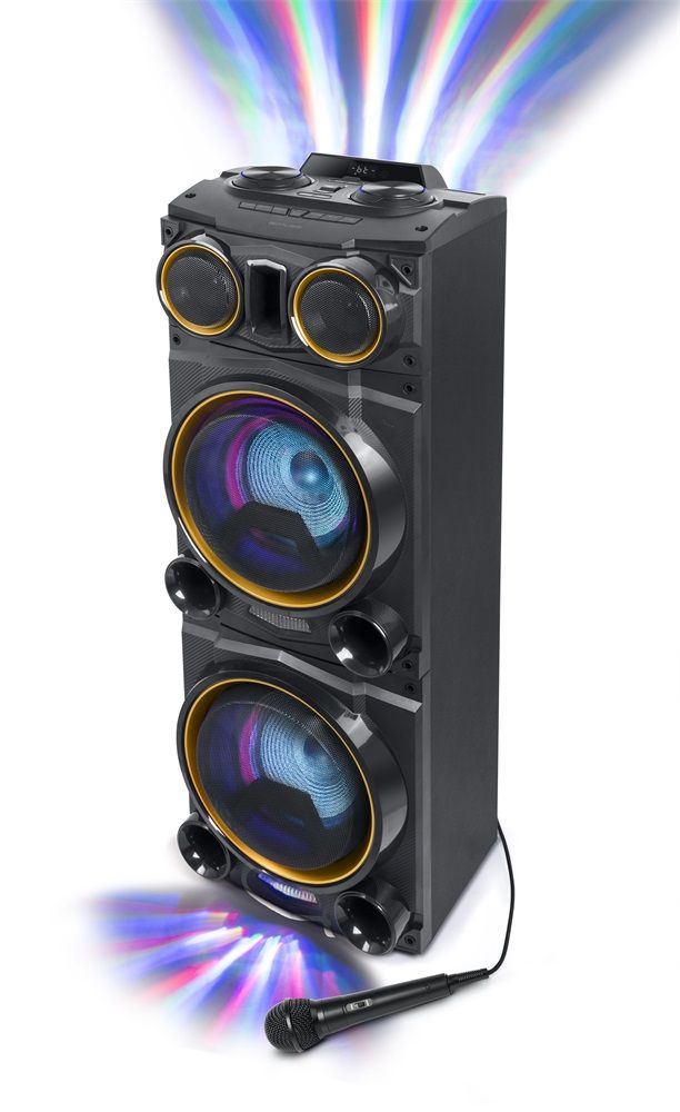 Muse M-1988 DJ Bluetooth Party Box Speaker Black