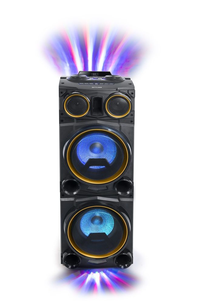 Muse M-1988 DJ Bluetooth Party Box Speaker Black