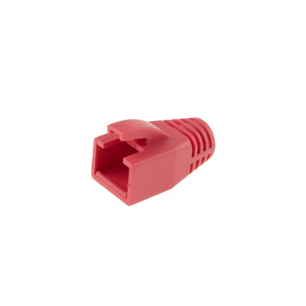 ACT RJ45 boot for 7.0 mm cable Red