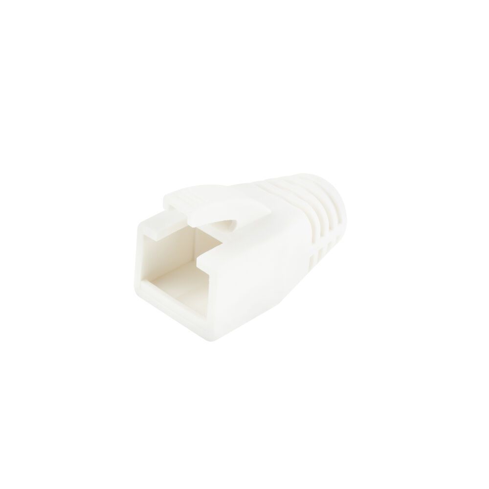 ACT RJ45 boot for 8.0 mm cable White